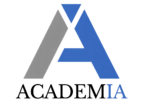 logo academ ia gris azul