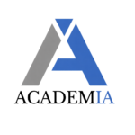 logo academ ia gris azul